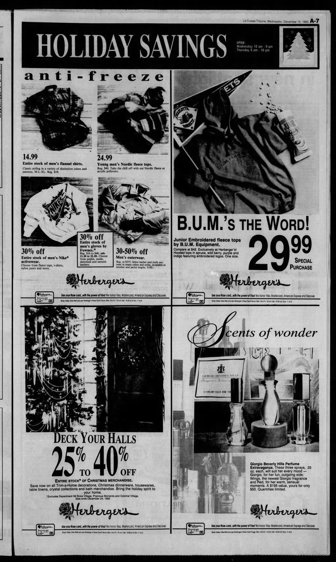 1993: Herberger's